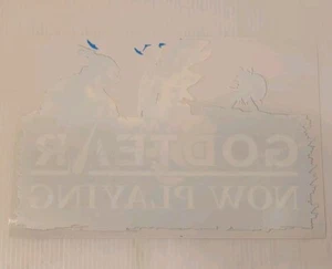 Godtear Launch Kit Window Decal Transparent Miniatures Game Store Event Display - Picture 1 of 2