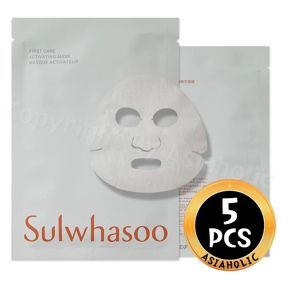 Sulwhasoo First Care Activating Mask 25g x 5pcs Anti aging Mask Newest Version - Image 1 of 4