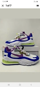 Nike uomo Air Max 270 React ""Pasqua"" CW0630-100 MULTICOLORE TAGLIA 10 - Foto 1 di 3