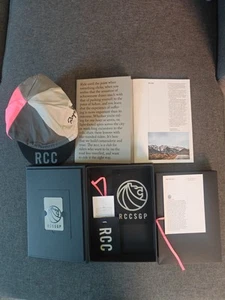 2016 Rapha Cycling Club Promotional Gift Boxed Set - Cap, ID Tag, Patch & Guide - Picture 1 of 18