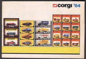 1984 CORGI TOY CATALOGUE. Immaculate Condition. Free UK p&p - Picture 1 of 1