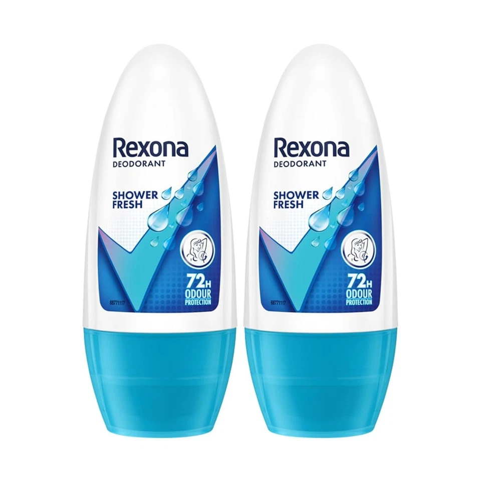Rexona Shower Fresh Underarm Roll on Deodorant for Women 50ml
