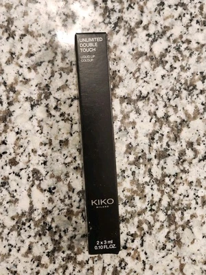 Brillo de labios Kiko Milano Unlimited Double Touch 2 pasos, 131 SPICE TEA, 1 ct Foto 1 de 2