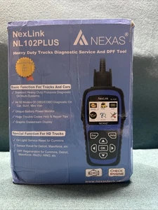 NEXAS NL102 Plus Diesel Heavy Duty Truck OBD Diagnostic Scanner DPF Regen Tools - Bild 1 von 7