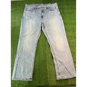 Old Navy Mens Light Wash Denim Jeans Relaxed Fit Casual Everyday Wear 40X30 - Picture 1 of 7