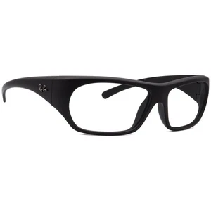 Ray-Ban Sunglasses Frame Only RB 4111 601-S Matte Black Square Italy 61 mm - Picture 1 of 6