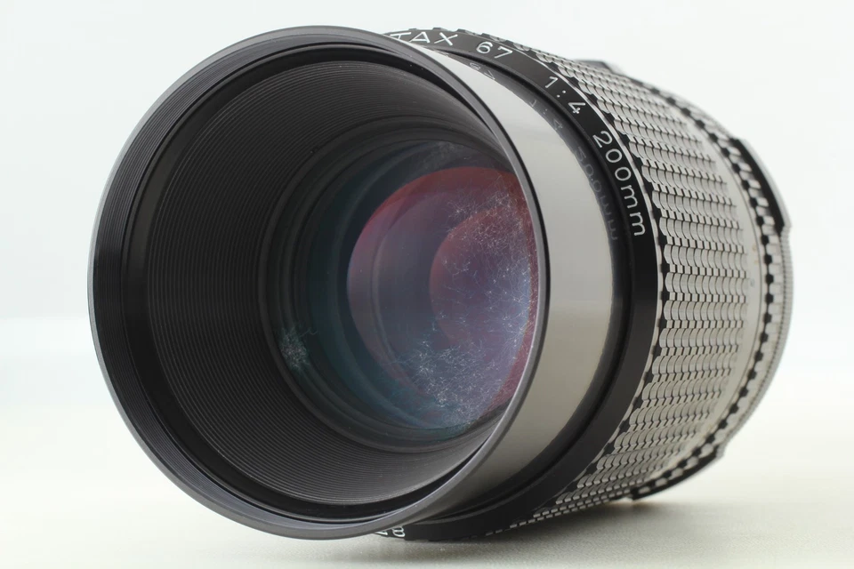 Late Model [As-Is] SMC Pentax 67 200mm F4 Telephoto Lens For 6x7 67 67II JAPAN - Image 1 of 4