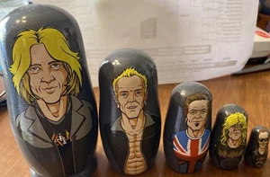 Impresionantes muñecas anidadoras Def Leppard añadir a tu colección hoy - Imagen 1 de 9