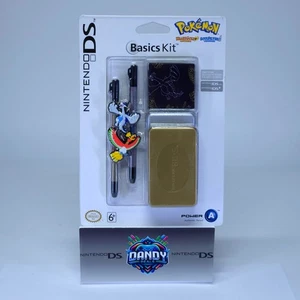 DS Pokemon Accessory Bundle/Kit Heart Gold & Soul Silver DS Stylus + Case +Cloth - Picture 1 of 6