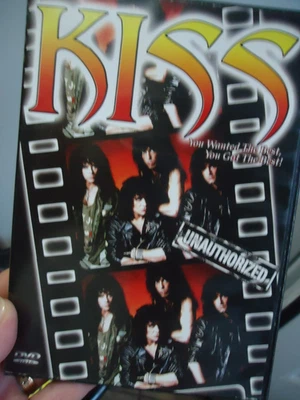 KISS DVD You Wanted The Best, You Got The Best Unauthorized 2003 Rockumentary  - Image 1 of 3