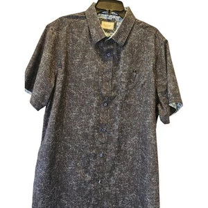 7 Diamonds 4 Way Stretch Button-Down Hemd, Herren Gr. XL, dunkelblau/schwarz - Bild 1 von 7