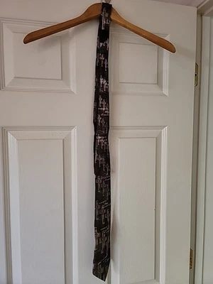 Corbata cruces versículos bíblicos marrón tostado Eagle para hombre Foto 1 de 3