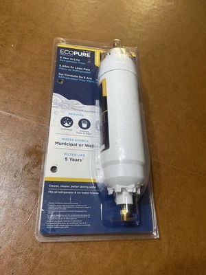 Ecopure 5-Year In-Line Refrigerator Filter EPINL30 - Image 1 of 4