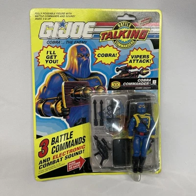 1991 Hasbro G.I. Joe Cobra Commander - Talking Battle Commanders SEALED  - Image 1 of 4