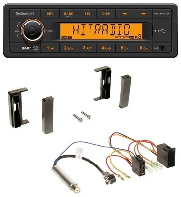 Continental 1DIN DAB MP3 AUX USB Autoradio für Audi TT (1998-2006) - ISO - Bild 1 von 4