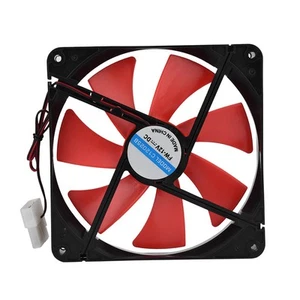 14cm 12V Ultra Quiet Case Cooler PC Cooling Fan For Desktop Computer FY - Afbeelding 1 van 7