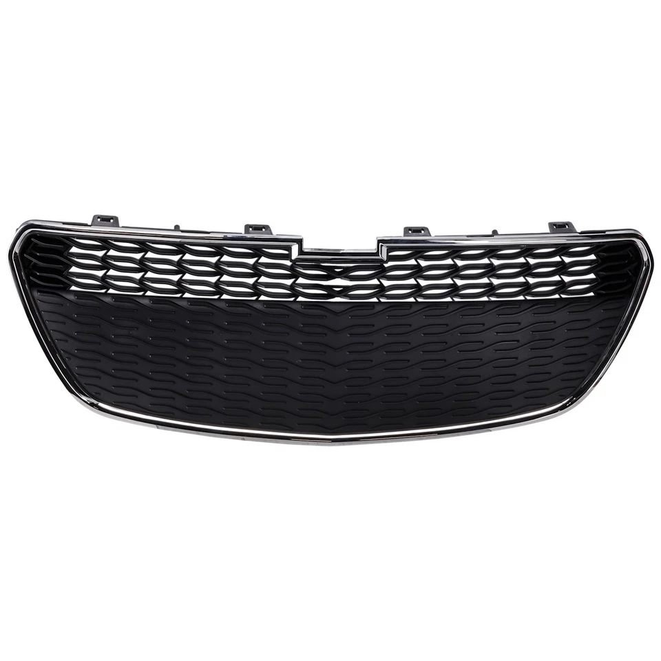 Bumper Grille For 2013-2015 Chevrolet Spark Chrome Shell With Black Insert Front Foto 1 de 4