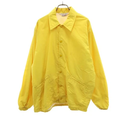 WEST WIND 70s vintage Windbreaker yellow Men's - Image 1 of 4