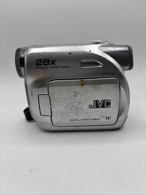 JVC GR-D347U Camcorder 28x Optical Hyper Zoom Digital Camera For Parts Untested - Image 1 of 4