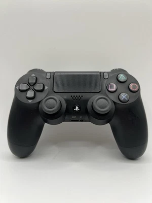 Sony DualShock 4 Controller – Schwarz, Wireless, gebraucht - Bild 1 von 2
