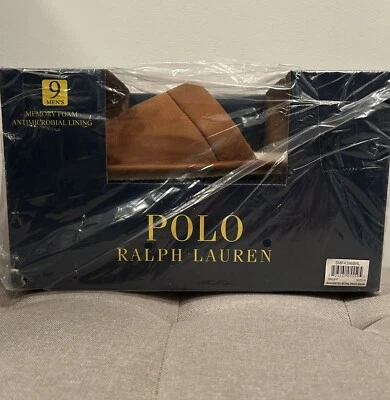 Polo Ralph Lauren Mens Scuff Klarence Slippers - Chestnut - Size 9 - NEW - Image 1 of 4