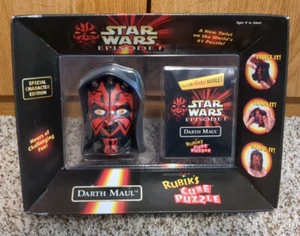 Star Wars Episode I Darth Maul Rubik's Cube Puzzle 1999 Brand New Factory Sealed - Picture 1 of 22