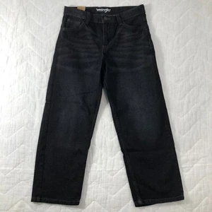 Wrangler Jeans Boys Size 8 Regular Black Adjustable Waist Youth Kids New NWT - Picture 1 of 13