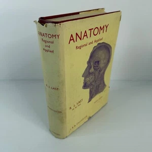 Anatomy Regional & Applied by R. J. Last 1966 Vintage HB Medical Illustrations - Picture 1 of 22