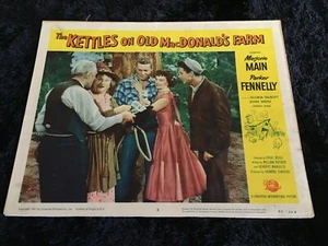 THE KETTLES ON OLD MacDONALD'S FARM-ORIG.1957 Movie Poster LOBBY CARD #5 Classic - Bild 1 von 6