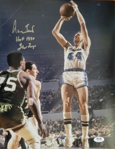 Jerry West signed 11x14 photo Los Angeles Lakers HOF 1980 The Logo PSA DNA - Picture 1 of 1