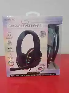 GamePro LED Gaming Headphones - Picture 1 of 1