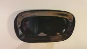 Vintage Mikasa Black Glass Oven to Table Dish, Oblong 8.25 x 5'' - Picture 1 of 2