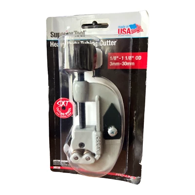 Superior Tool Heavy Duty  Tubing Cutter 1/8" 1 1/8"  3mm-30mm NEW - Image 1 of 4