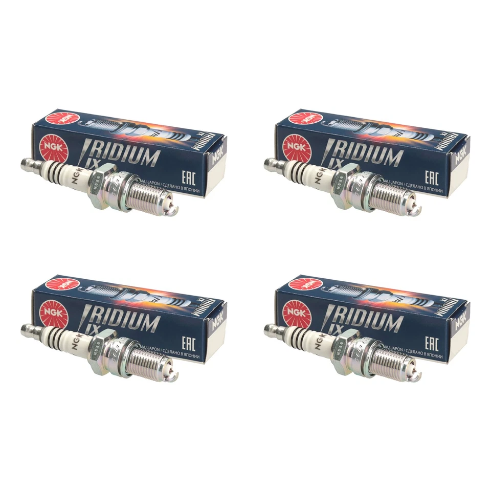 NGK CR7HIX Iridium Spark Plugs Pack of 4 Honda XR 80 R 2000 - Image 1 of 1