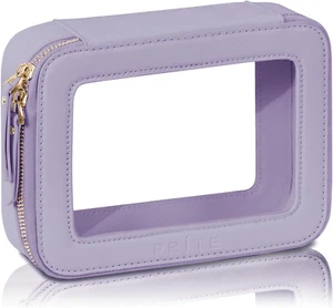 Clear Makeup Bag Cosmetic Organizer Case Waterproof Travel Toiletry Bag Skincare - Picture 1 of 12