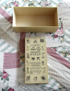 orig. Anfang 1900 Wright & Ditson-Victor Co. GROSSE BOX *The BIKE Jock Strap* - Bild 1 von 8