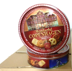 Königlich Dänische Kekse Butter 375g Kekse x 3 Dosen ~ BUTTERKEKSE PLUS STARBUC - Bild 1 von 2
