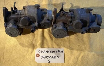 TWO Chandler-Grove carburetors for Packard six Foto 1 de 3