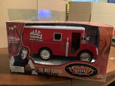 Monster garage Mac Tools Step Van the mail blaster plastic collectible  - Image 1 of 2