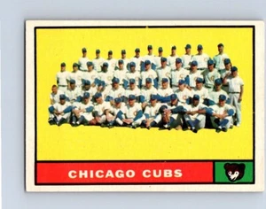 VINTAGE BASEBALL CARD TOPPS 1961 TEAM CARD CHICAGO CUBS TEAM CARD NO681 - Picture 1 of 2