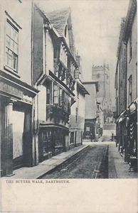 Postcard The Butter Walk Dartmouth Devon UK  Tuck Undivided Unposted - Picture 1 of 2