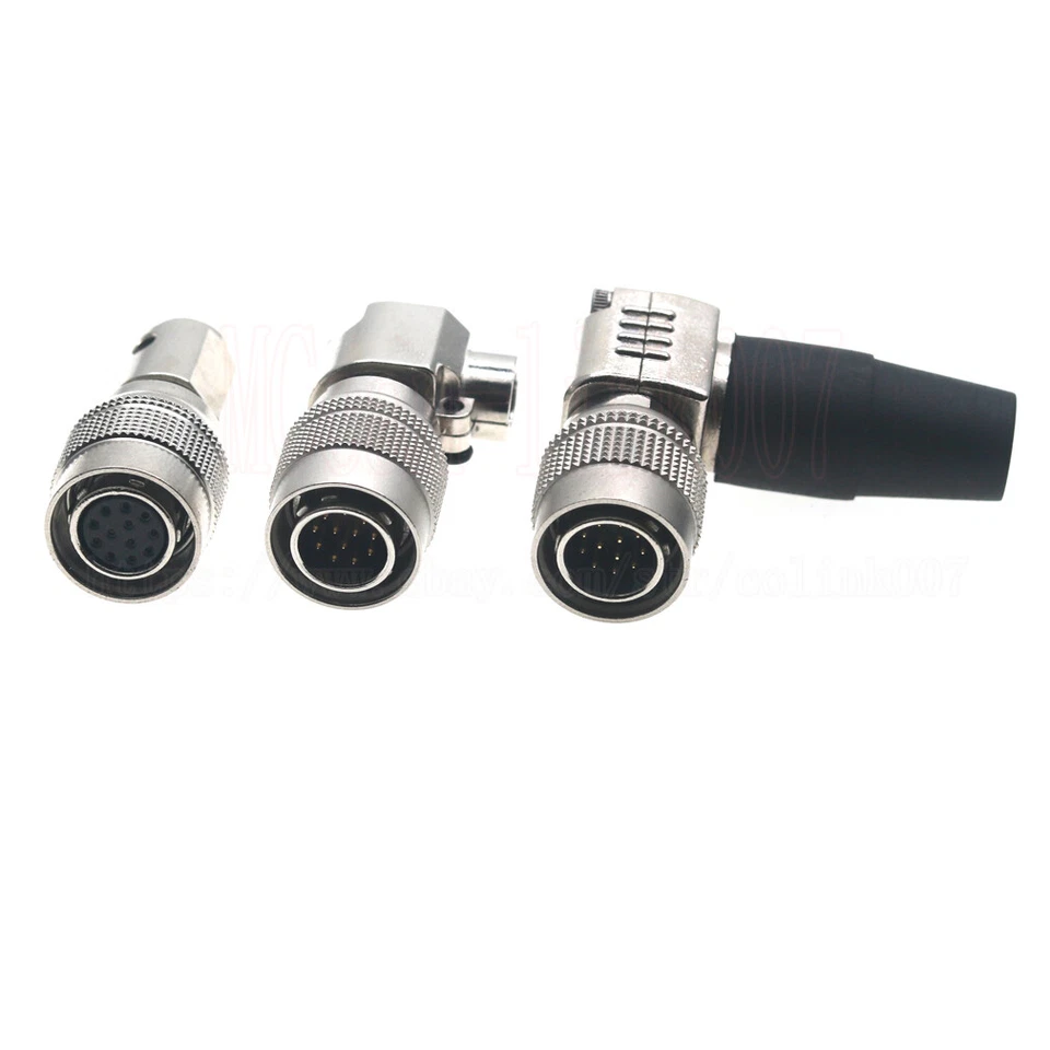 HR10A-10P-12P/S Hirose 10pin 12 pin Industrial Plug for CCD CCXC-12P DXC Camera  - Image 1 of 4