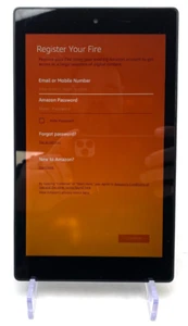AMAZON KINDLE FIRE HD ~5TH GEN~ 8" TOUCH DISPLAY ~SG98EG~ WIFI/8GB TABLET BLACK - Picture 1 of 9