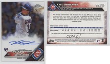 2016 Topps Chrome Rookie Auto Kyle Schwarber #RA-KSC Rookie Auto RC
