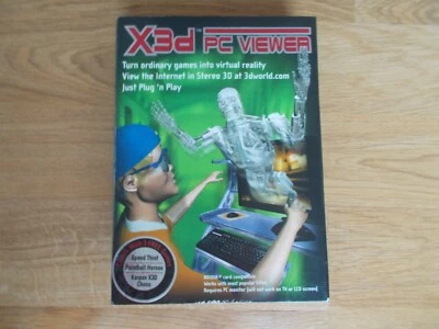 X3d PC Viewer Virtual Reality NVIDIA Card Compatible with 3 free games New! - Image 1 of 3