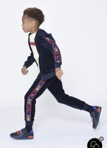 MARC JACOBS Boys Navy Velour Zip-Up (Top & Jogge ) Track suits  for age 3 years - Picture 1 of 20