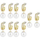 5 Pairs Earring for Women Pearl Earings Dangle Earrings Miss