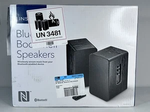 Insignia - Altoparlanti Bluetooth da scaffale alimentati - Nero - Foto 1 di 11