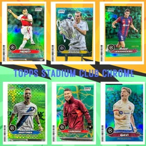 TOPPS STADIUM CLUB COLLECTION - ZIDANE, HENRY, MARTINEZ, CASEMIRO, MARTINELLI - Picture 1 of 13