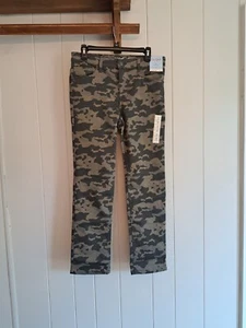 Boys' Super Stretch Pull-On Slim Fit Adjustable Waist Jeans. Size 16. Camouflage - Picture 1 of 5